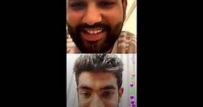 Rohit Sharma and Jasprit Bumrah - Instagram LIVE | Full video | Mumbai Indians