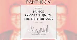 Prince Constantijn of the Netherlands Biography - Dutch prince (born 1969)