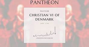 Christian VI of Denmark Biography - King of Denmark and Norway from 1730 to 1746