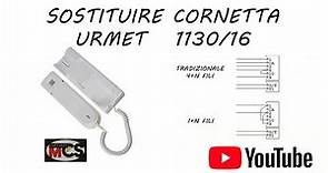 CITOFONO sostituire CORNETTA URMET 1130/16