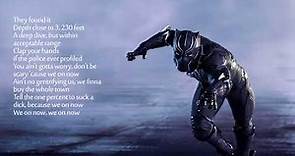 Black Panther Trailer Song Lyrics - Bagbak Vince Staples