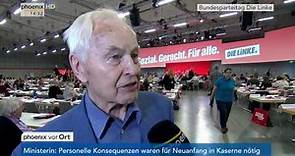 Bundesparteitag Die Linke: Hans Modrow im Interview am 10.06.2017