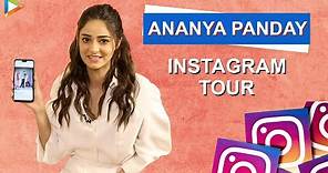Ananya Panday: “Kartik Aaryan is obviously very HAPPY, because he is surrounded…” | Instagram Tour