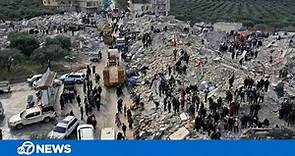 Over 2,300 killed after powerful 7.8 earthquake rocks Turkey and Syria, hundreds more trapped