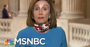 House Speaker Nancy Pelosi Slams Idea Of Reopening Economy Despite Risks | Andrea Mitchell | MSNBC