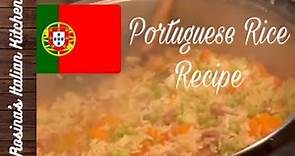Quick Portuguese Rice Recipe | Rosina’s Italian Kitchen