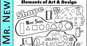 All About Shapes - Understanding the Elements of Art and Design