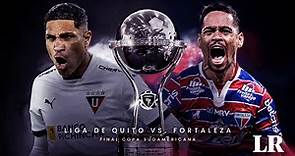 ¿A qué hora juegan LDU vs. Fortaleza, con Guerrero, por la final de la Copa Sudamericana 2023?