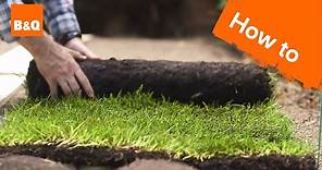 How to lay a new lawn from turf