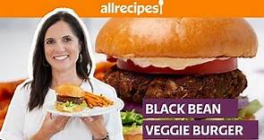 How to Make Homemade Black Bean Veggie Burgers | Get Cookin' | Allrecipes