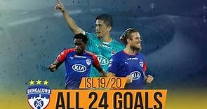 ISL 2019-20 All Goals: Bengaluru FC ft. Sunil Chhetri