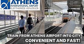 Athens Airport International Arrivals and Train to City Guide