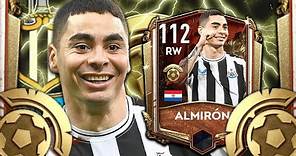 BEST FREE RW??? 112 OVR CENTURIONS PLAYER MIGUEL ALMIRÓN REVIEW!!! | FIFA MOBILE 23