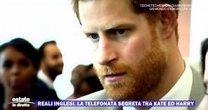 Reali inglesi. La telefonata segreta tra Kate ed Harry - Estate in diretta - 25/08/2023