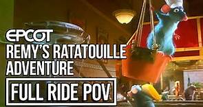 Remy’s Ratatouille Adventure Full Ride - Disney World - EPCOT