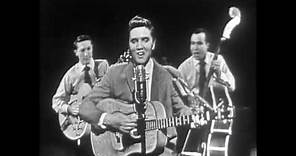 Elvis Presley and The Blue Moon Boys Performing "TUTTI FRUTTI" on Stage Show - February 4, 1956