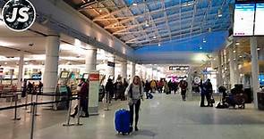 Montreal Trudeau-International Airport (YUL) Domestic "Departures" Walk