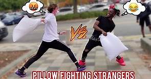 Pillow Fighting Strangers in Public 🤕 Atlanta Mall Edition (i think part 5)