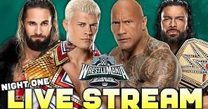 WWE WrestleMania 40 Night 1 LIVE STREAM Reactions