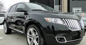 2013 Lincoln MKX Features and walkaround