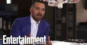 Jesse Williams On April/Jackson Relationship: Fans Hate Us At First! | Entertainment Weekly