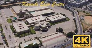 Civic Center Drone Shot - Karachi Aerial Stock Footage HD 2.7k 4k