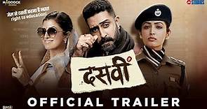 Dasvi | Official Trailer | Abhishek Bachchan, Yami Gautam, Nimrat Kaur | JioCinema