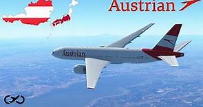 Infinite Flight - Vienna to Tokyo | TIMELAPSE | Austrian | B772