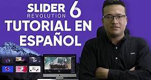 Slider Revolution tutorial en español (PRACTICO 🚀 Rápido) 2024