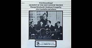 QUINTET OF THE HOT CLUB OF FRANCE (First Recordings!)