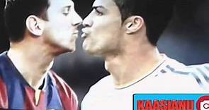 El beso de Cristiano Ronaldo y Leo Messi jamas visto El beso secreto de CR7 y Messi