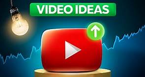 How to Get Viral Video Ideas