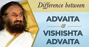 The Difference Between Advaita and Vishishta Advaita | Gurudev Sri Sri Ravi Shankar