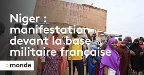 Niger : manifestations devant la base militaire française