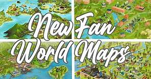 NEW SIMS 4 WORLDS!! // 12 BEAUTIFUL FAN MADE MAPS MOD DOWNLOAD & INSTALLATION