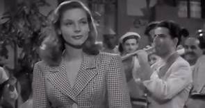 Humphrey Bogart e Lauren Bacall in "Acque del sud", 1944