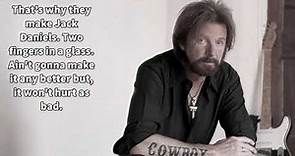 Ronnie Dunn-That's Why They Make Jack Daniels-Lyrics