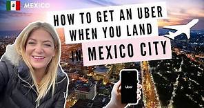 How to Get an Uber from Mexico City Airport │Mexico Travel Tips ✈️