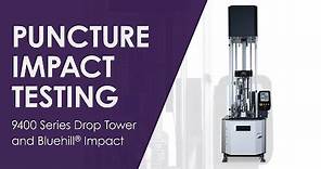 Instron® | Puncture Test Method with Drop Weight Impact Testing Machine
