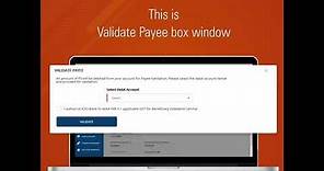 How to validate Beneficiary with ICICI Bank Internet Banking