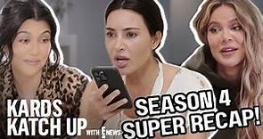 The Kardashians: BEST of Season 4 SUPER Recap | The Kardashians Recap With E! News