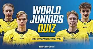 2024 IIHF World Juniors: Trivia With Team Sweden (Part 2) | Elite Prospects