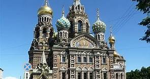 THE CHURCH of OUR SAVIOUR on SPILLED BLOOD, St PETERSBURG, RUSSIA