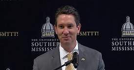WATCH: USM welcomes Jeremy McClain as athletic director