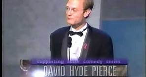 David Hyde Pierce wins 1998 Emmy Award for Supporting Actor in a Comedy Series