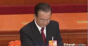 China's Wen Jiabao bows out at NPC