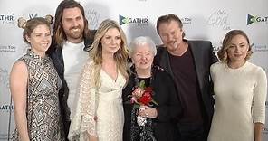 Greg Evigan and Family "Only God Can" World Premiere Red Carpet