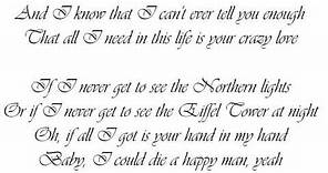 Thomas Rhett-Die A Happy Man Lyrics
