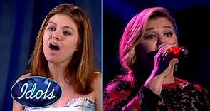 American Idol Kelly Clarkson Sings At Last | First Audition & Live Performance American Idol