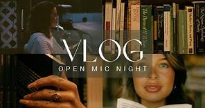 join me for a night of spoken word: open mic vlog | 010
